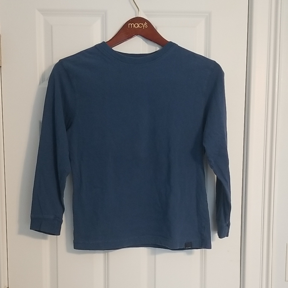 Old Navy Classic Blue Long Sleeve Tee, Large
